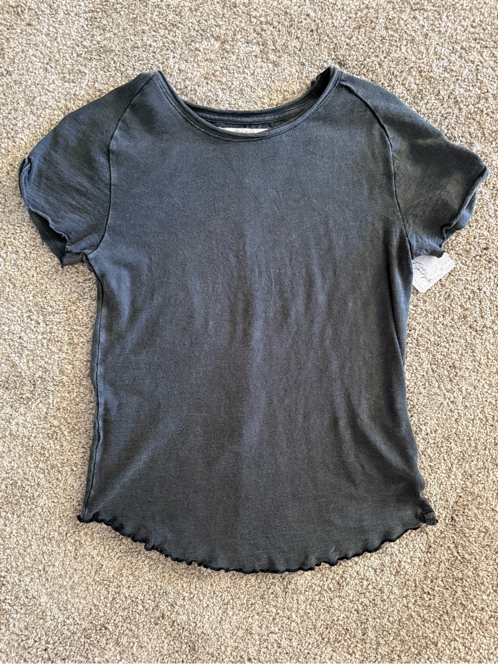 Free People We the Free Be My Baby Cotton T-Shirt, NWT, Large
